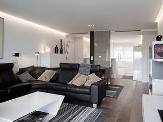 Iluminación para vivienda, Taralux Iluminación, S.L. Taralux Iluminación, S.L. Eclectic style living room