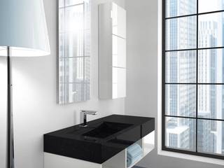 Metro Set Loft C03, Edmo S.r.l. Edmo S.r.l. Minimalist style bathroom Sinks