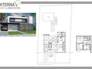 PROYECTOS, Externa Arquitectura Externa Arquitectura บ้านและที่อยู่อาศัย อิฐหรือดินเผา