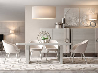 Concept by Caroti - 1000 modi di vestire la casa, faserem srl faserem srl Dining room لکڑی Wood effect