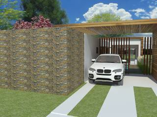 Casa Evolutiva 01 Tony Santos Arquitetura Casas de estilo rústico