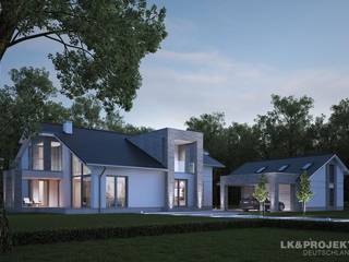 Unser Hausprojekt zum Verlieben!, LK&Projekt GmbH LK&Projekt GmbH Modern Houses