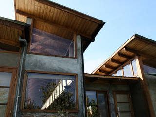 Diseño y Construcción de Casa Tau en Paine por ALIWEN, ALIWEN arquitectura & construcción sustentable - Santiago ALIWEN arquitectura & construcción sustentable - Santiago Casas familiares