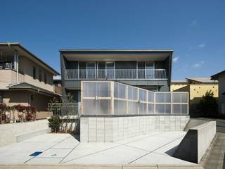 蒔絵台のSimple Box House 2, 有限会社 橋本設計室 有限会社 橋本設計室 Casas modernas: Ideas, imágenes y decoración