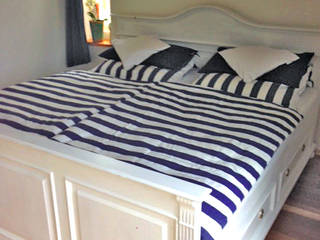 skandinavische Betten, Massiv aus Holz Massiv aus Holz BedroomBeds & headboards Wood White