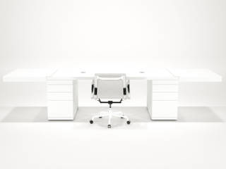 Clean Desk, Studio Edwin de Kuiper Studio Edwin de Kuiper Minimalst style study/office