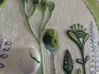 Настенное панно "Зеленые цветы", tanya zaichenko tanya zaichenko ArtworkPictures & paintings Green