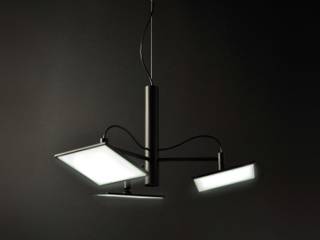 Adjust OLED-Leuchtenserie, Organic Lights Organic Lights Nowoczesny salon