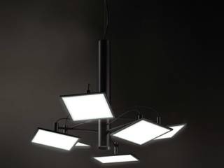 Adjust OLED-Leuchtenserie, Organic Lights Organic Lights Nowoczesny salon