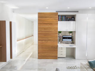 Decoración salón, comedor y pasillo en Valencia., Ideas Interiorismo Exclusivo, SLU Ideas Interiorismo Exclusivo, SLU 모던스타일 거실