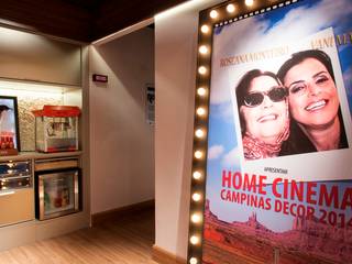 HOME CINEMA 2015, CM 2 CASARIN MONTEIRO ARQUITETURA & INTERIORES CM 2 CASARIN MONTEIRO ARQUITETURA & INTERIORES 視聽室 MDF