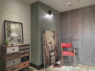 [HOME] Taoxi Interior Design, KD Panels KD Panels Kırsal Yatak Odası Ahşap Ahşap rengi
