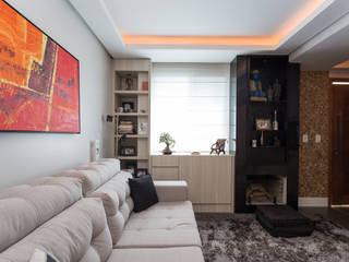 SDV | Projeto de Interiores, Kali Arquitetura Kali Arquitetura Living room