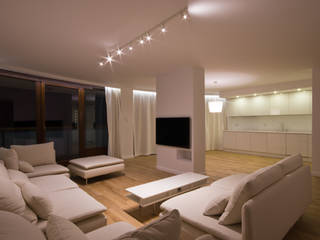 Apartament Tarasy Verona, Niuans Niuans Minimalist living room