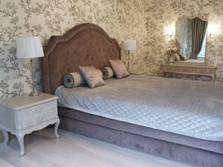 Sypialnia w kwiatach, LUSH Design LUSH Design Classic style bedroom