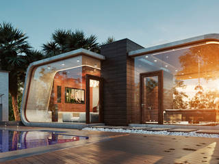 Pool House - 42mm Architecture, Edson Gomes Arquitetos Associados Construtora LTDA Edson Gomes Arquitetos Associados Construtora LTDA