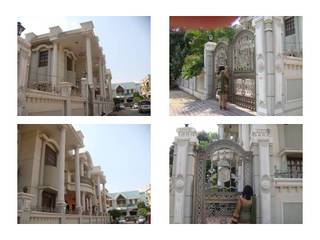 bungalow like palace, Ar. Chitra Tibrewal (Gupta's associated architects) Ar. Chitra Tibrewal (Gupta's associated architects) Casas de estilo clásico Concreto reforzado