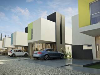 Chazarreta-Tohus-Almendra Minimalistische huizen