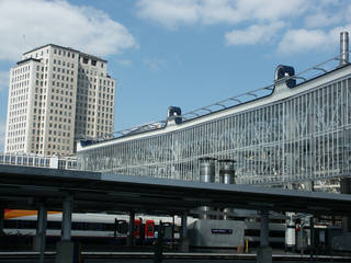 Waterloo Station Train Shed Refurbishment, Wessex Building Products Wessex Building Products Casas modernas