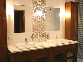 łazienka/domek jednorodzinny/Starowa Góra, Awer Design Awer Design Eclectic style bathroom