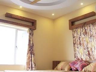 4 BHK in Bengaluru, Cee Bee Design Studio Cee Bee Design Studio Modern style bedroom