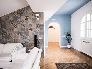 Casa GR, formatoa3 Studio formatoa3 Studio Modern living room