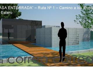 Vivienda enterrada, Arq. Jose F. Correa Correa Arq. Jose F. Correa Correa Minimalist house