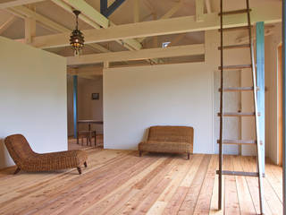 ik-house, tai_tai STUDIO tai_tai STUDIO Asian style living room