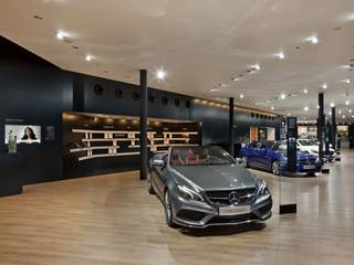 Mercedes Messestand IAA 2015, Frankfurt (DE), EGGER Wood-based materials EGGER Wood-based materials Espacios comerciales