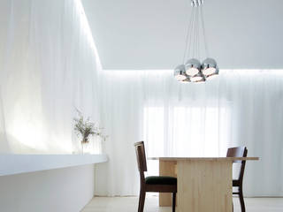 House for Installation - 清州の家 リノベーション, Jun Murata | JAM Jun Murata | JAM Minimalist dining room