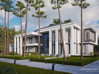 LK&1264 Villa - einfach fabelhaft! , LK&Projekt GmbH LK&Projekt GmbH Moderne Häuser
