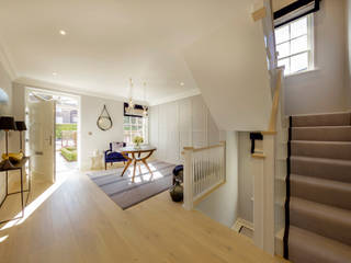Winchester semi detatched, Studio Hooton Studio Hooton Modern corridor, hallway & stairs