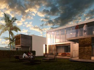 Lts Punta Caracol, A.flo Arquitectos A.flo Arquitectos منازل أسمنت