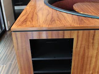 Order Furniture ハワイアンコア ラウンドソファ, 85inc. 85inc. モダンデザインの ダイニング 木 木目調