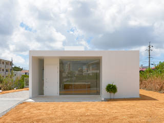 NaK-house, 門一級建築士事務所 門一級建築士事務所 Modern Houses Reinforced concrete White