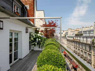 Rambuteau, Terrasses des Oliviers - Paysagiste Paris Terrasses des Oliviers - Paysagiste Paris Modern Terrace