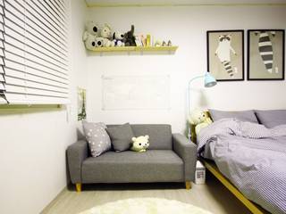 역삼동 투룸 싱글녀 홈스타일링 (Yeoksam homestyling), homelatte homelatte Quartos modernos