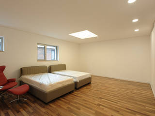 평창동 주택 (Pyeongchangdong House) , 위빌 위빌 Habitaciones modernas