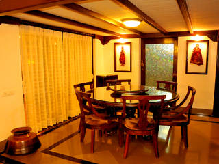 Dhiren Tharnani, IMAGE N SHAPE IMAGE N SHAPE Modern dining room