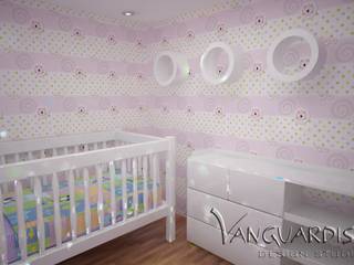 Diseño de Departamento San Borja, Vanguardist Design Studio Vanguardist Design Studio ห้องนอนเด็ก