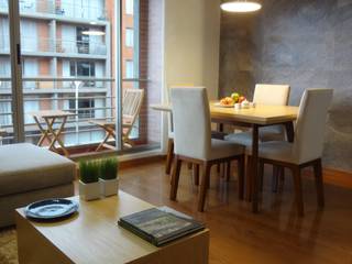 Apartamento Alcaparros Montanar, John Robles Arquitectos John Robles Arquitectos Salon moderne