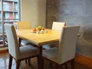 Apartamento Alcaparros Montanar, John Robles Arquitectos John Robles Arquitectos Modern dining room