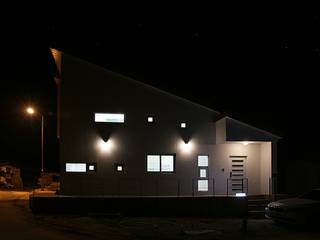 경북 군위 전원주택 협소주택 땅콩주택, inark [인아크 건축 설계 디자인] inark [인아크 건축 설계 디자인] Rumah Modern Batu