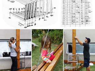 AMPLIACIÓN / proyecto de autoconstrucción con materiales de demolición, juan olea arquitecto juan olea arquitecto Dormitorios de estilo moderno