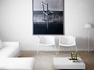 Flacher Design Couchtisch Schatten von Novamobili, Livarea Livarea Modern Living Room Wood White