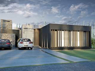 Chazarreta-Tohus-Almendra Moderne huizen