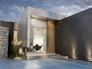 Chazarreta-Tohus-Almendra Moderne huizen