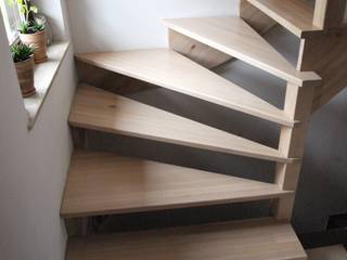 Schody z drewna, Wood Art Stolarstwo Wood Art Stolarstwo Stairs