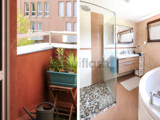 Photographie, OuiFlash OuiFlash Modern style balcony, porch & terrace