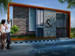 Houses at Club road, Anandpura, Bangalore, Lumous design Consultants Lumous design Consultants